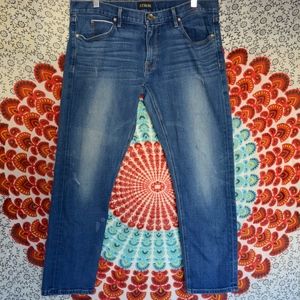 STRÖM Sexton Selvedge Loose Crop Jeans | Size 30